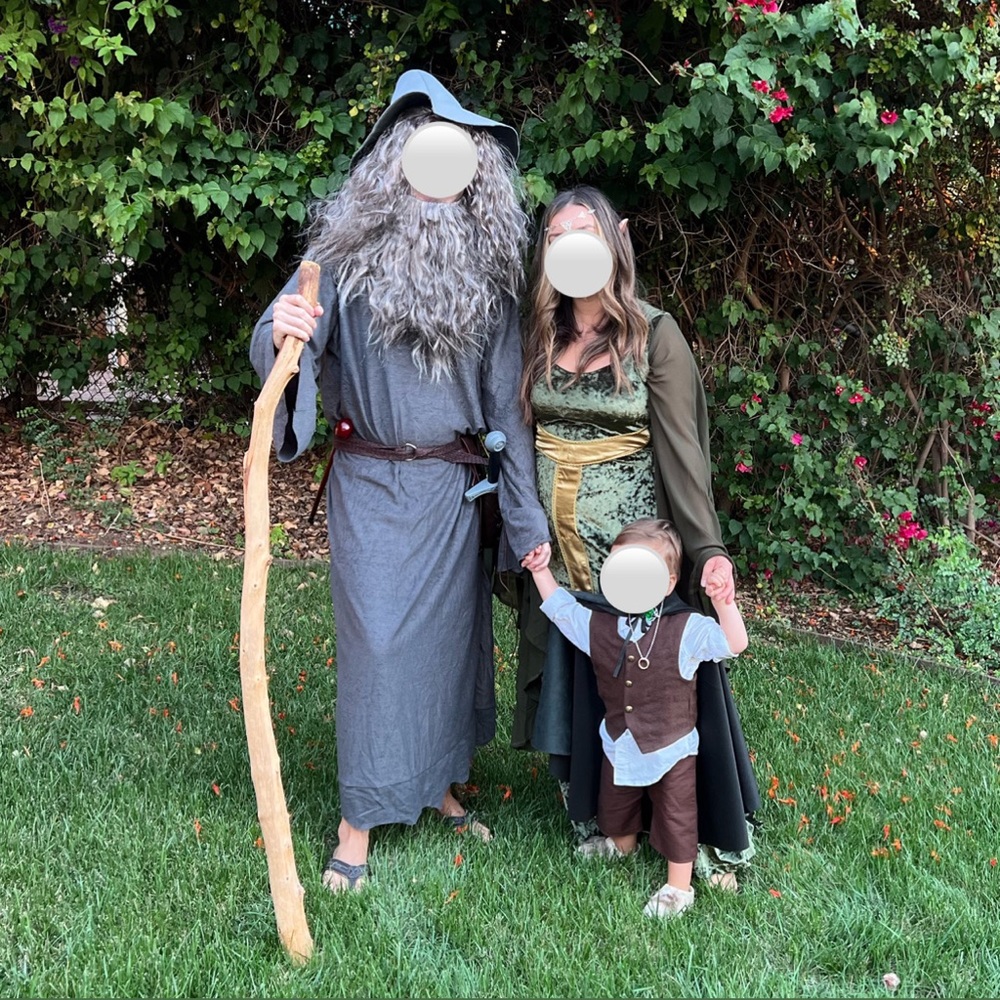 Lord of the Ring group costume (Frodo, Gandalf & Arwen)
